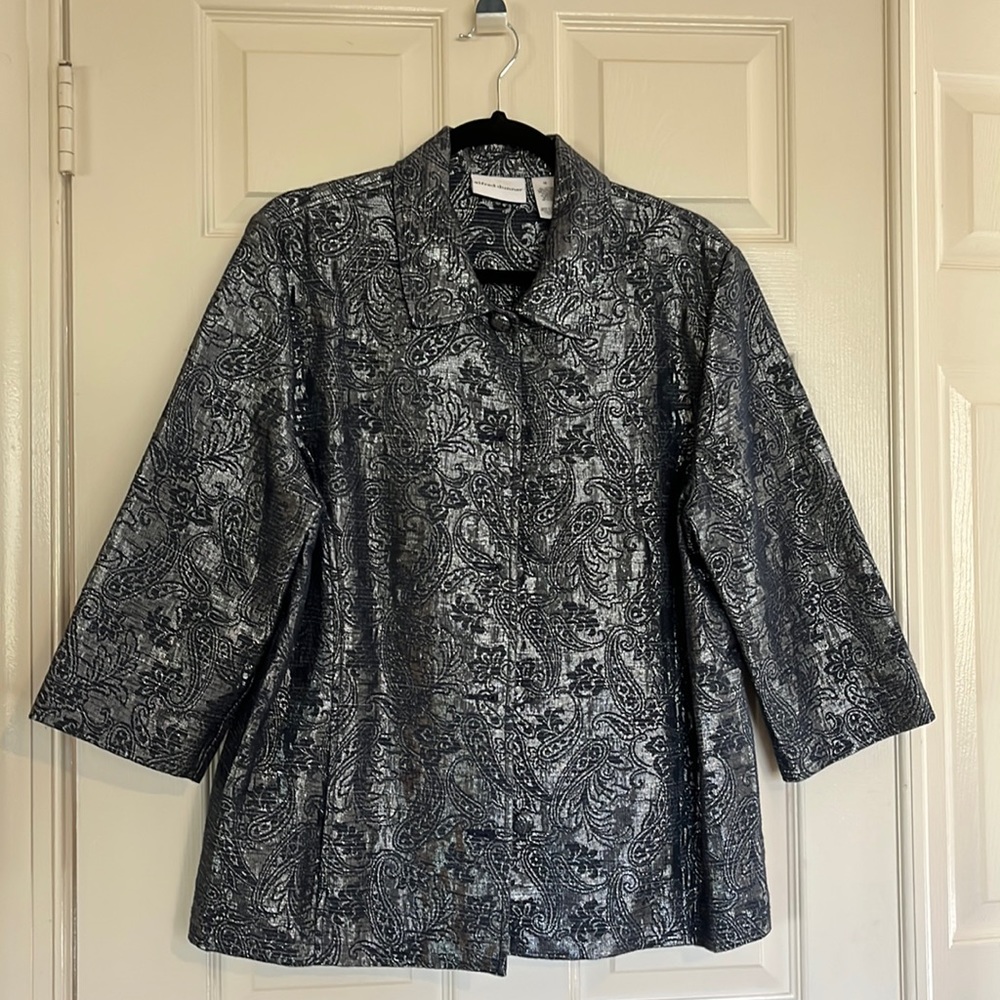 Alfred Dunner blue blazer size 16